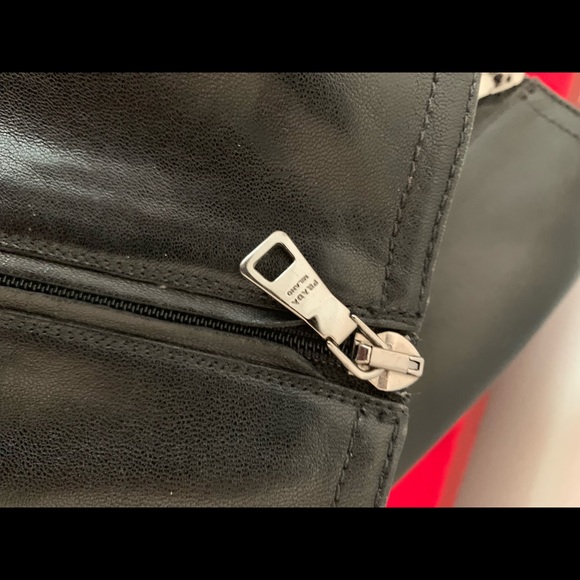 Leather Prada wedge boots - Picture 5 of 8